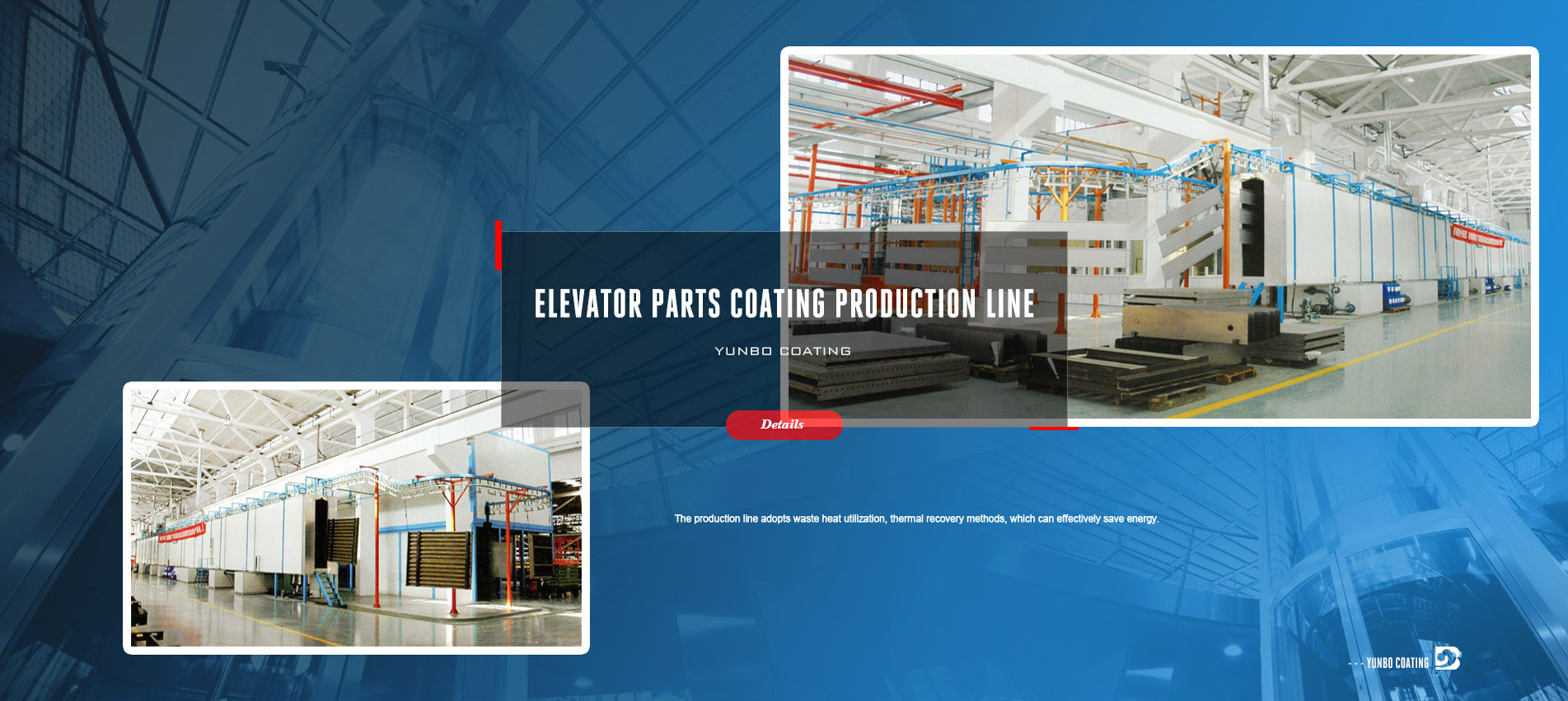 ELEVATOR PARTS COATING PRODUCTION LINE